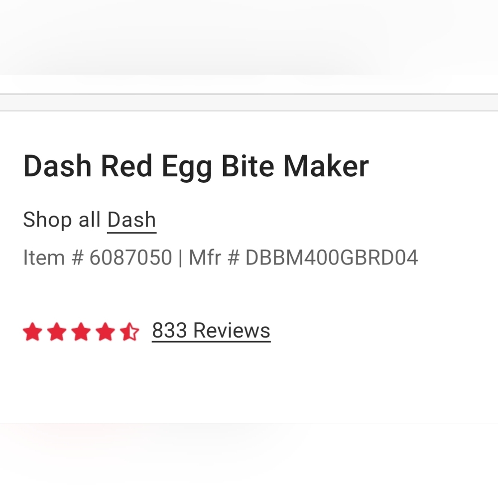 NWT Dash Aqua Blue Egg Bite Maker - Picture 3 of 12